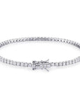 Luxury 14K Gold & Brass Tennis Bracelet – Timeless Bracelet