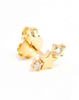 Mia Zodiac Stud Earring