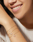 Amelia Initial Bracelet
