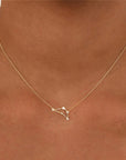 Lily Zodiac Necklace