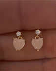 Alexa Heart Earrings