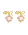 Adeline Heart earrings