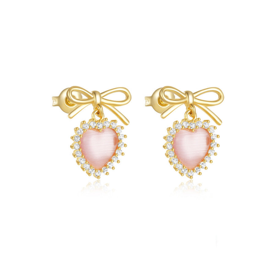 Adeline Heart earrings