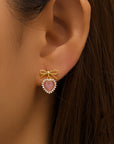 Adeline Heart earrings