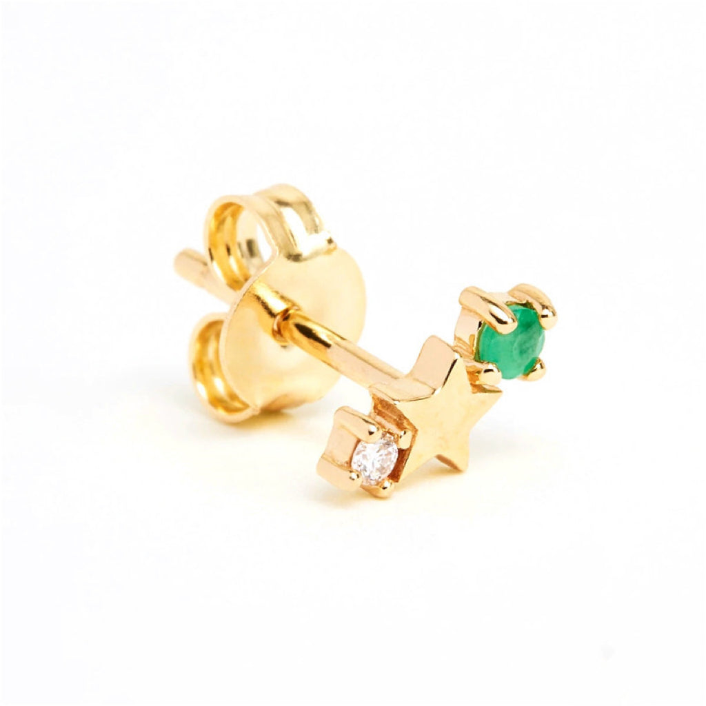 Mia Zodiac Stud Earring