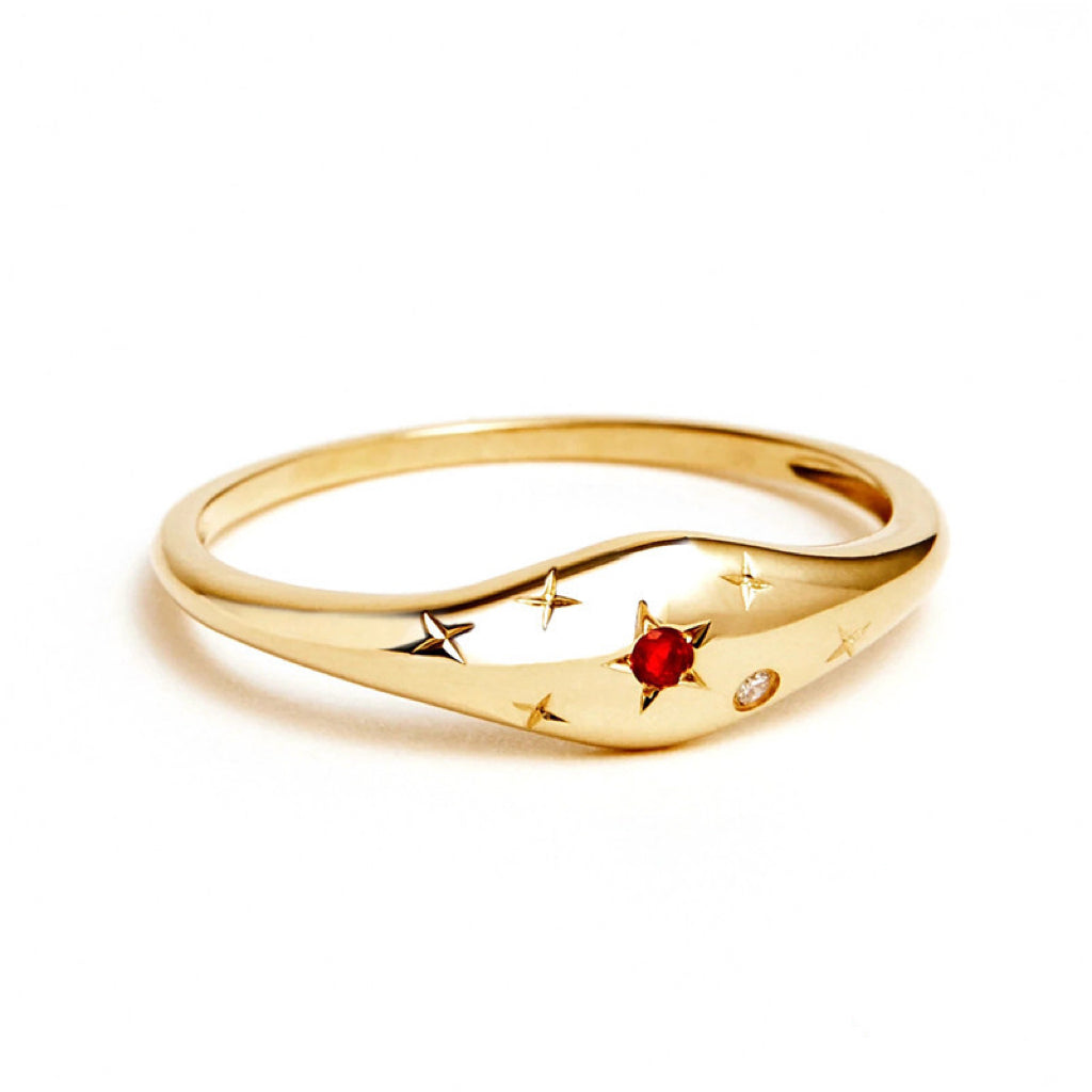Brooklyn Zodiac Ring