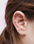 Olivia Threaded Labret Earring