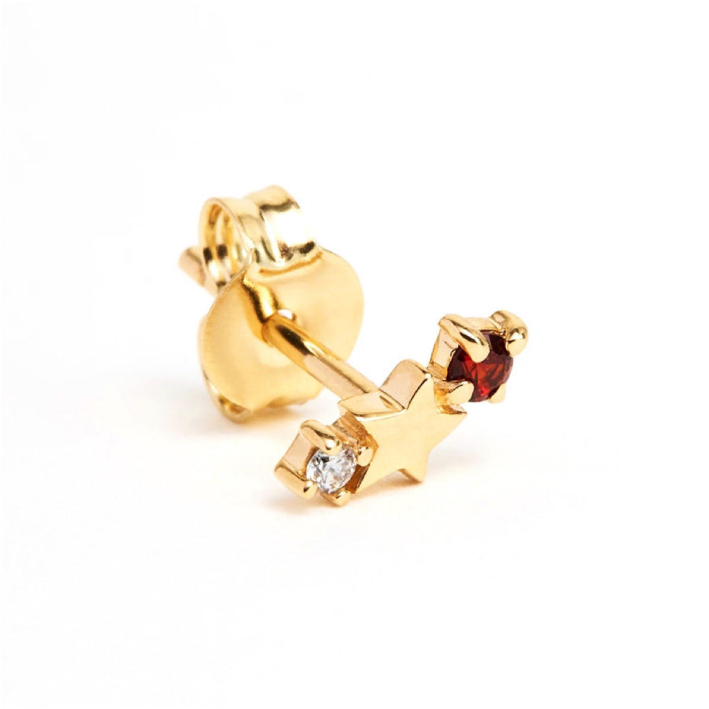 Mia Zodiac Stud Earring