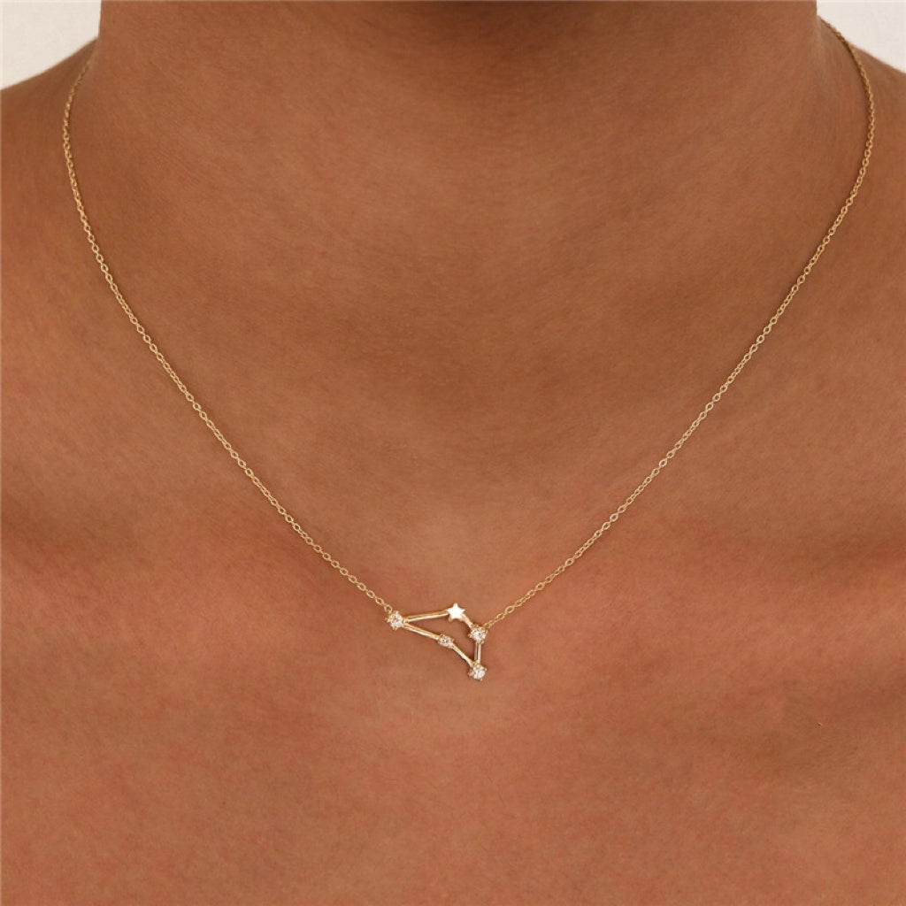 Lily Zodiac Necklace