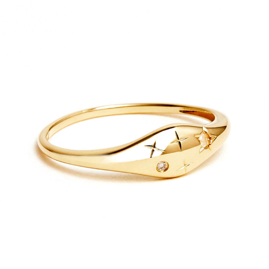 Brooklyn Zodiac Ring