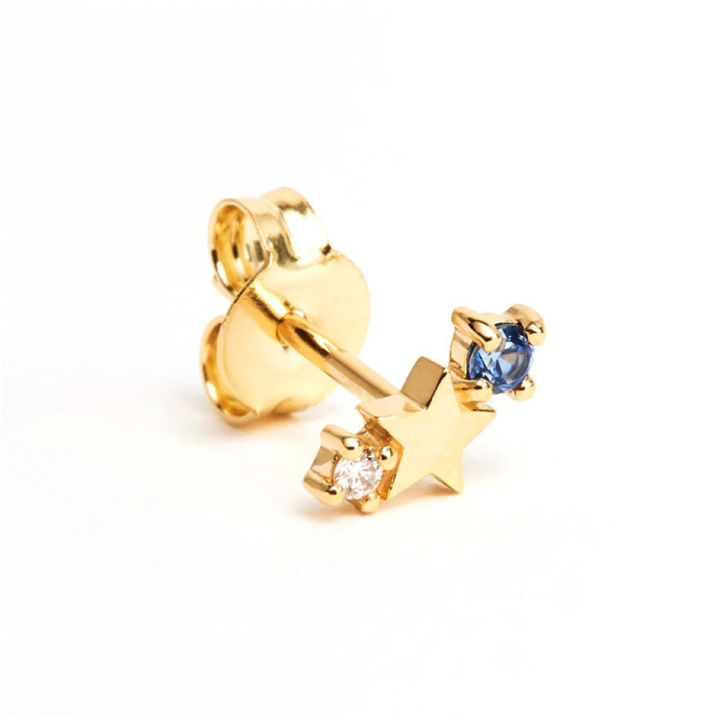 Mia Zodiac Stud Earring